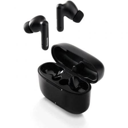 Auscultadores Bluetooth Panasonic RZ-B110W con estuche de carga/ Autonomía 6h/ Pretos