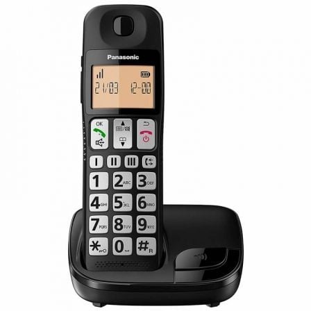 Teléfono Inalámbrico Panasonic KX-TGE310SP/ Preto