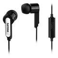 Auscultadores Intrauditivos Philips SHE1405/10/ con Micrófono/ Jack 3.5/ Pretos