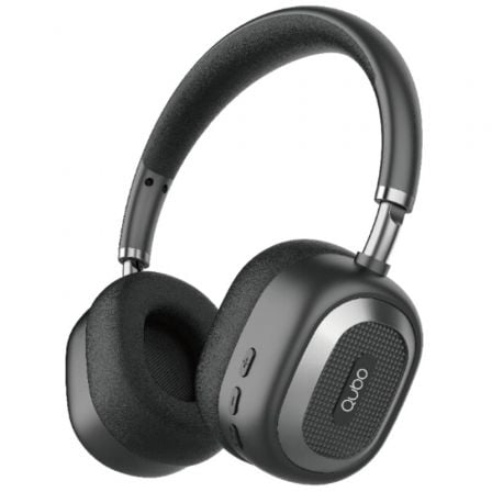Auscultadores Inalámbricos Qubo HD-100/ con Micrófono/ Bluetooth/ Pretos