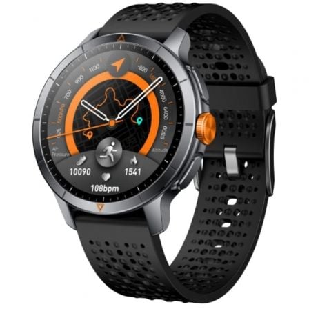 Smartwatch Qubo SMT-500AGP/ Notificaciones/ Frecuencia Cardíaca/ GPS/ Preto