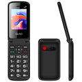 Teléfono Móvil Qubo X-247 4G para Personas Mayores/ Preto
