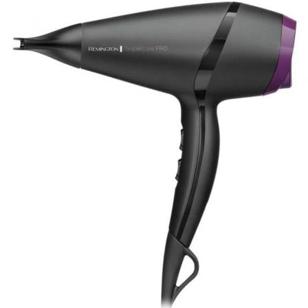 Secador Remington SuperCare Pro 2100 AC7100/ 2100W/ Iónico/ Preto y Lila