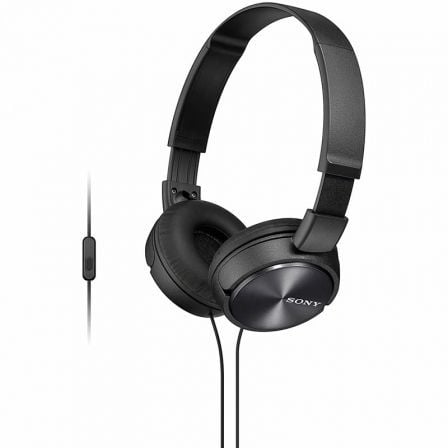 Auscultadores Sony MDRZX310APB/ con Micrófono/ Jack 3.5/ Pretos