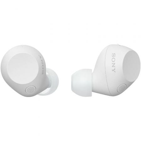 Auscultadores Bluetooth Sony WF-C710N con estuche de carga/ Autonomía 12h/ Brancos