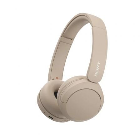 Auscultadores Inalámbricos Sony WH-CH520/ con Micrófono/ Bluetooth/ Beige