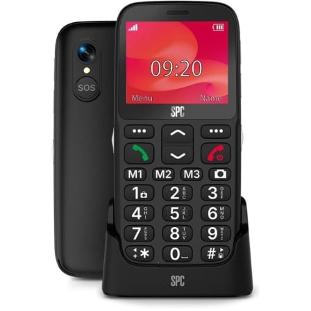 Teléfono Móvil SPC Polaris Pure para Personas Mayores/ 4G/ Preto