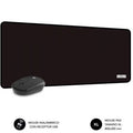 Set Rato Inalámbrico y Alfombrilla Subblim Harmony Black/ hasta 1200 DPI