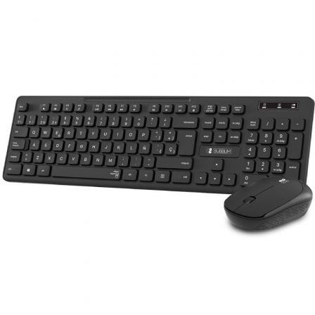 Teclado y Rato Inalámbrico Subblim Combo Business Slim CSSW10