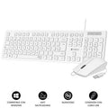 Teclado y Rato Subblim Combo Business Slim Silencioso/ Branco