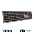 Teclado Inalámbrico Subblim Master/ Gris y Preto