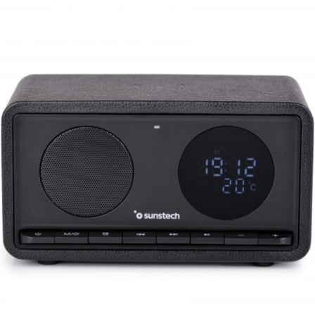 Radio Portátil Sunstech RPBT460/ con Batería/ Preta