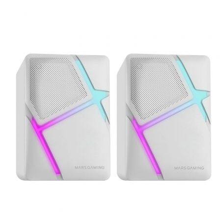 Colunas Mars Gaming MS-H/ 10W/ 2.0/ Brancos