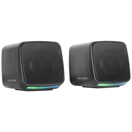 Colunas Mars Gaming MS-PRO/ 10W/ 1.0/ Pretos
