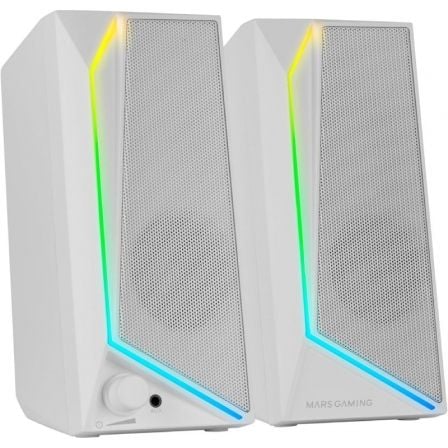 Colunas Mars Gaming MS72/ 15W/ 2.0/ Brancos