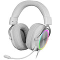 Auscultadores Gaming Inalámbricos con Micrófono Mars Gaming MH-FORGE/ Jack 3.5/ Bluetooth/ Brancos