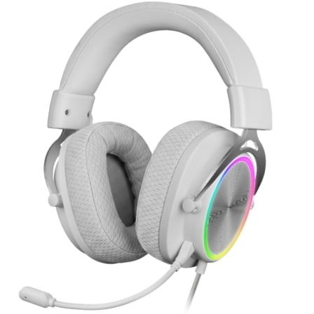 Auscultadores Gaming Inalámbricos con Micrófono Mars Gaming MH-FORGE/ Jack 3.5/ Bluetooth/ Brancos