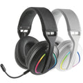 Auscultadores Gaming Inalámbricos con Micrófono Mars Gaming MHW-QUASAR/ Jack 3.5/ Bluetooth/ Pretos