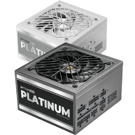 Fuente de Alimentación Mars Gaming MPT850/ 850W/ Ventilador 14cm/ ATX 3.1/ PCIe 5.1/ 80 Plus Platinum/ Preta