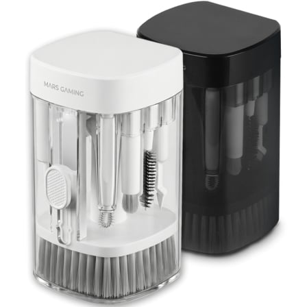 Kit de Limpieza Mars Gaming MAKIT/ 21 en 1/ Branco
