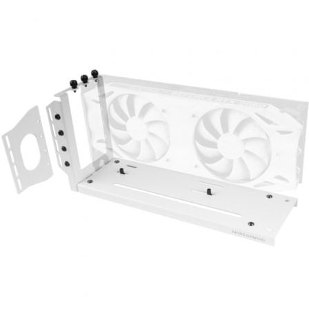 Soporte para Tarjeta Gráfica Mars Gaming MCA-GCV/ Compatibilidad Universal/ Branco