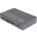 Docking/Caja Externa USB Tipo-C TooQ TQE-2242G/ Ranura SSD M.2/ 1xHDMI/ 1xRJ45/ 1xUSB/ 1xUSB Tipo-C/ 1xLector Tarjetas/ 1x Jack 3.5/ 1xUSB Tipo-C PD