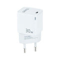 Carregador de Pared GaN TooQ TQWC-GANPD30WT/ 1xUSB Tipo-C/ 30W