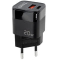 Carregador de Pared TooQ TQWC-QCPD20/ 1xUSB Tipo-C/ 1xUSB/ 20W