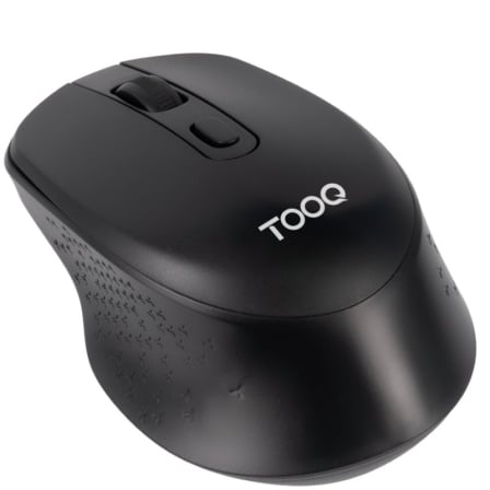 Rato Inalámbrico TooQ TQMW-1101-B/ Hasta 1600 DPI
