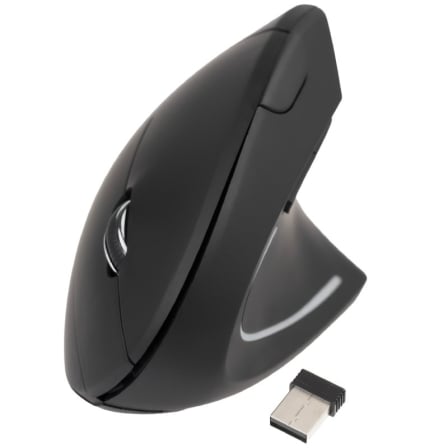Rato Vertical Inalámbrico TooQ TQMWG-1104-B/ Hasta 3200 DPI