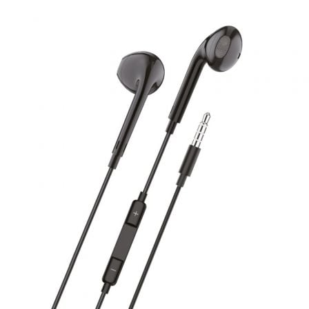Auscultadores Intrauditivos Tech One Tech earTECH TEC1002/ con Micrófono/ Jack 3.5/ Pretos