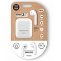 Auscultadores Bluetooth Tech One Tech SIUX.02 TEC1402/ con estuche de carga/ Autonomía 6h/ Brancos
