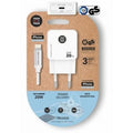 Carregador de Pared Tech One Tech TEC2222/ 1xUSB Tipo-C + Cable Lightning/ 20W/ Branco