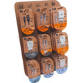 Expositor de Carregadores GaN y Cables Tech One Tech EKO 400903/ 9 ganchos/ Incluye 27 Productos