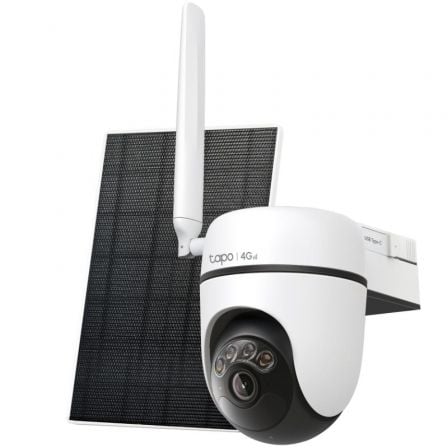 Cámara de Videovigilancia TP-Link Tapo C615G Kit/ Visión Nocturna/ Control desde APP/ Incluye Panel Solar