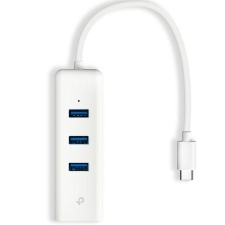 Hub USB Tipo-C 3.0 TP-Link UE330C/ 3xUSB/ 1xRJ45/ Branco
