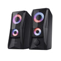 Colunas Trust Gaming GXT 606 JAVV/ 12W/ 2.0/ Pretos