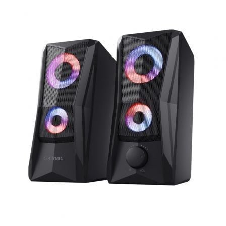 Colunas Trust Gaming GXT 606 JAVV/ 12W/ 2.0/ Pretos