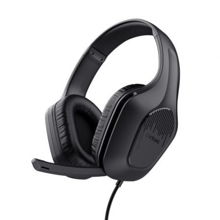 Auscultadores Gaming con Micrófono Trust Gaming GXT 415 Zirox/ Jack 3.5/ Pretos