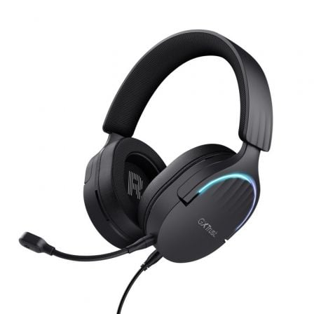 Auscultadores Gaming con Micrófono Trust Gaming GXT 490 Fayzo/ USB 2.0/ Pretos