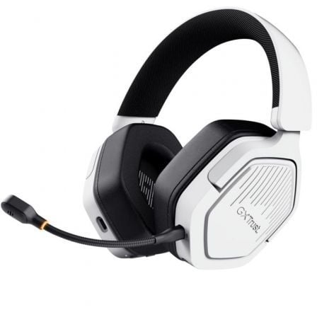 Auscultadores Gaming Inalámbricos con Micrófono Trust Gaming GXT 493PS Carus PS5/ Jack 3.5/ Bluetooth/ Brancos