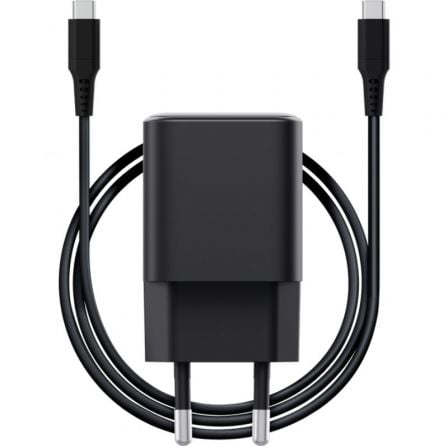 Carregador de Pared GaN Trust Maxo 65W Ultrareducido/ 1xUSB Tipo-C/ Incluye Cable USB Tipo-C/ 65W