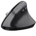 Rato Vertical Inalámbrico Trust Bayo+/ Batería Recargable/ Hasta 2400 DPI