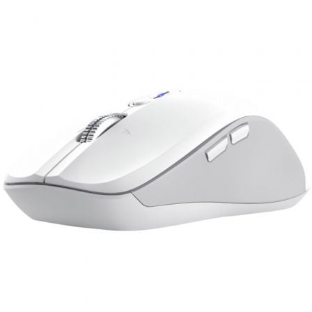 Rato Ergonómico Inalámbrico Trust Ferro/ Hasta 3200 DPI/ Branco