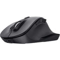 Rato Ergonómico Inalámbrico Trust Fyda Multidispositivo/ Batería recargable/ Hasta 2400 DPI
