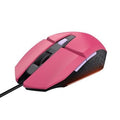 Rato Gaming Trust Gaming GXT 109 Felox/ Hasta 6400 DPI/ Rosa