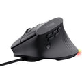 Rato Vertical Gaming Inalámbrico Trust Gaming GXT 145 Rexxa 26024/ Hasta 12800 DPI