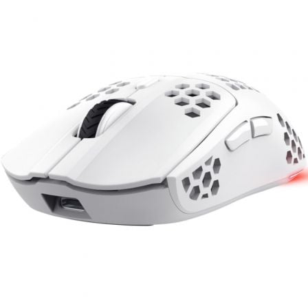 Rato Gaming Inalámbrico Trust Gaming GXT 929 Helox/ Batería recargable/ Hasta 4800 DPI/ Branco
