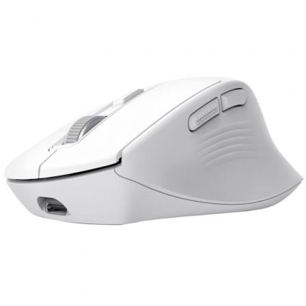 Rato Inalámbrico Trust Niven Confort 26022/ Batería recargable/ Hasta 3200 DPI/ Branco