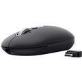 Rato Inalámbrico Trust Seron 26018/ Batería recargable/ Hasta 3200 DPI/ Preto